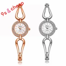 Fashion Ladies Women Stainless Steel  Rhinestone Quartz Wrist Watch  #3341 Brand New High Quality Luxury Free Shipping