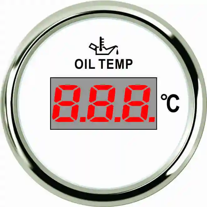 52 мм цифровой датчик температуры масла 10-150 градусов с Подсветка 12 В/24 В