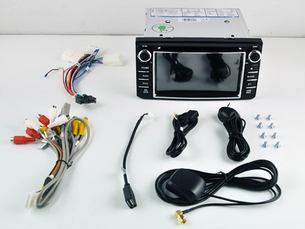 Excellent Android 8.1 quad core car dvd player media handfree wifi carplay headunit for TOYOTA corolla hilux camry prado lc100 vios yaris 4