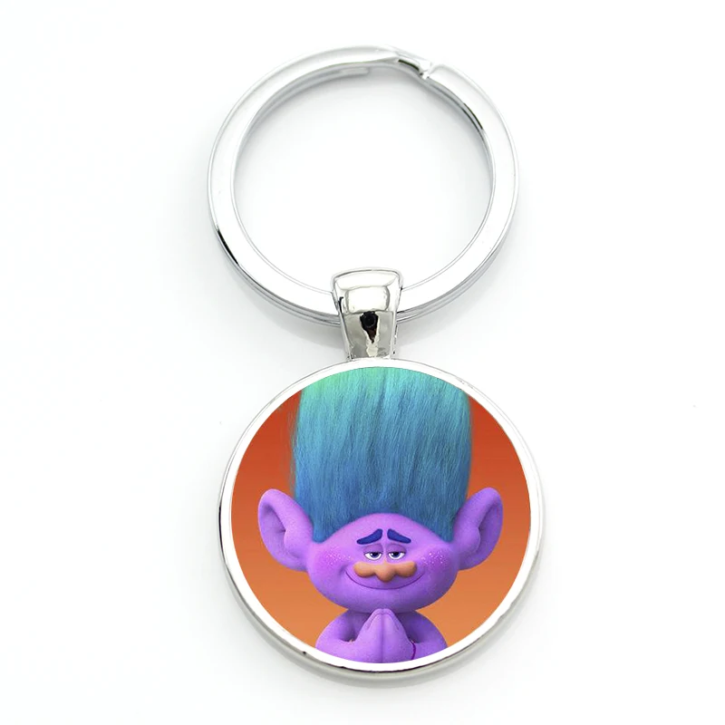 New Cute Cartoon Movie Case For Trolls Keychain Ugly Fairy Poppy