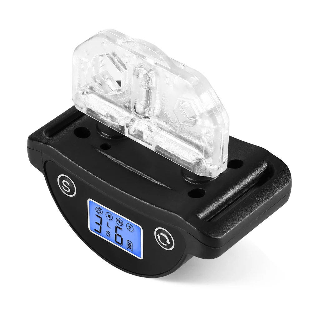 5 niveles de sensibilidad Collar eléctrico de entrenamiento para perros USB recargable Anti corteza ajustable Collar de entrenamiento para mascotas pantalla LCD lámpara de prueba