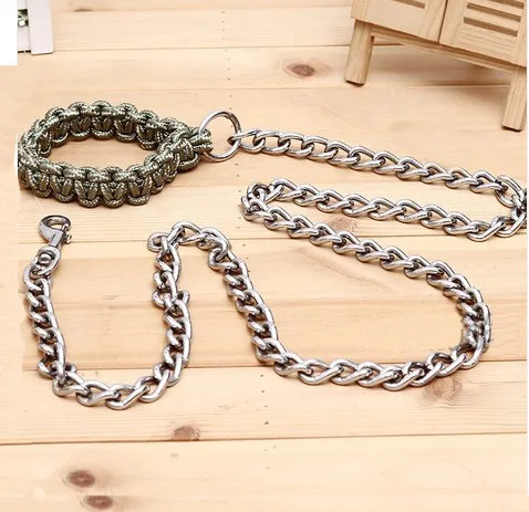 big dog chain leash