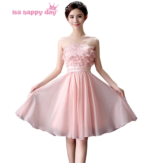 Light Pink Chiffon Dress