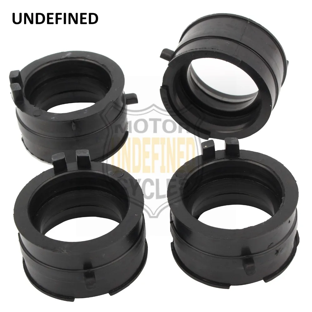 

UNDEFINED 4PCS Motorcycle Parts Carburetor Intake Manifold Glue Outlet Fit for Honda CBR600F Hurricane 1987 1988 1989 1990 DDD21