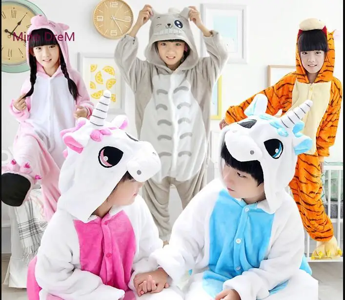 

kigurumi uniconr bear kid carton animal onesies pajamas dinosaur panda pikachu children pyjama pig panda bear kitty pijama