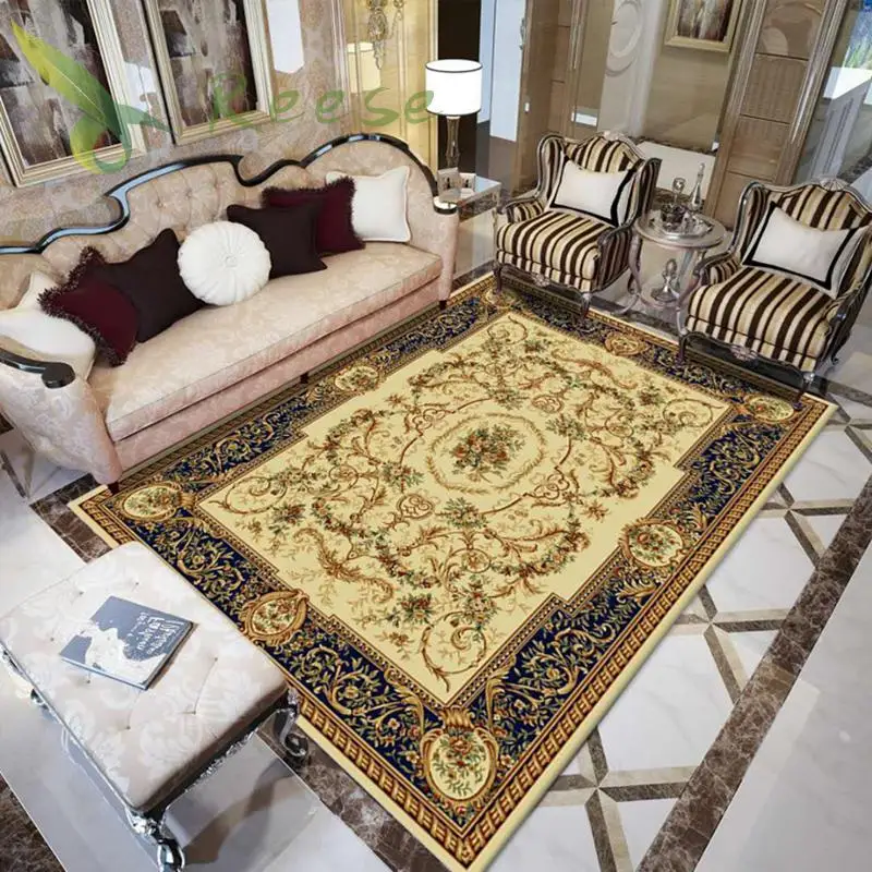 Alibaba Hot Sale Modern Soft Persian Carpet Rug For Living Room Non-slip Antifouling Carpet Bedroom Parlor Factory Direct Supply