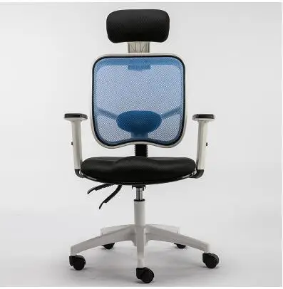 Домашний компьютерный стул вращающийся корпус кресла лежа. Сетчатая ткань может поднимать общежития персонала, поднимут офисное кресло - Цвет: 04