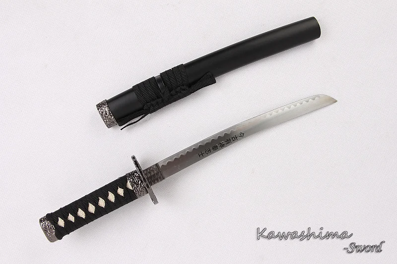 Bushido Musashi 3 шт. набор мини-мечи с деревянной подставкой из углеродистой стали Реплика фильм последний Самурай письмо открывалка