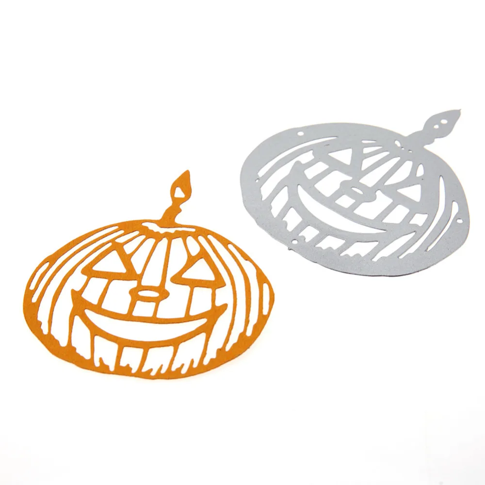 Halloween Kürbis Laterne Metall Stanzformen DIY Scrapbooking Album Card Decor·