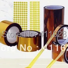 1х 250 мм* 33 метра, 0,06 мм Толстая термостойкая клейкая лента, полиимидная лента