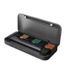 Yiwa Portable 1800MAH Charger Mobile Charging Universal Compatible Electronic Cigarette Charger Pods Case Holder Box