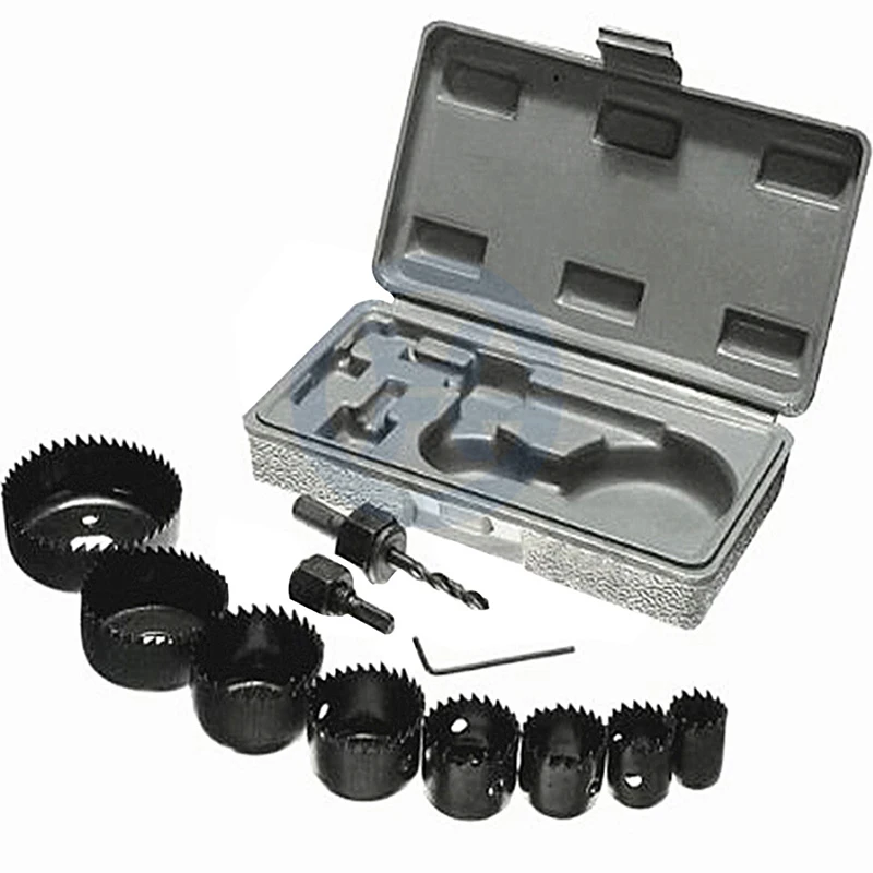 Woodworking Hole Opener Gypsum Board Punch Tool 11 Pcs/set Boxed Ceiling Eye Drill Drilling Manual 19mm-64mm | Инструменты