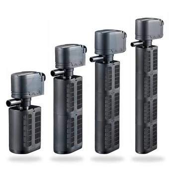 

12/18/25/35W Aquarium Internal Filter For Fish Tank Submersible Pump With Spray, Biological Plus Power Internal Filter Fish Tank