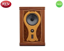 New HiVi F10M 3-Way 3-Driver Hi-End Bookshelf Speaker 6.5-inch Woofer Natural wood Loudspeaker Planar-magnetic tweeter
