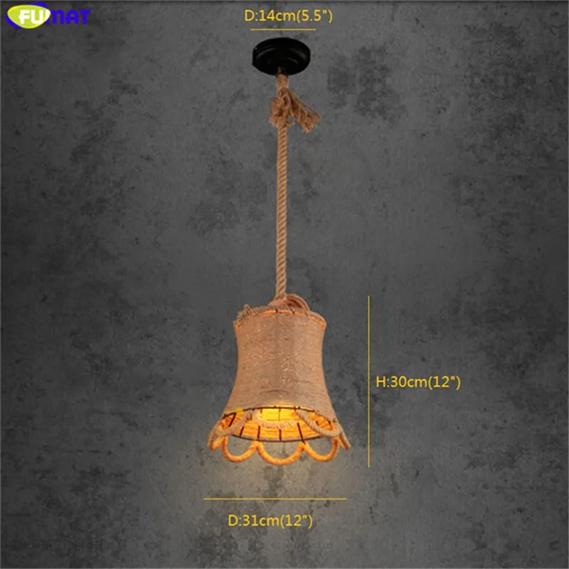 Loft Pendant Lights Rope6