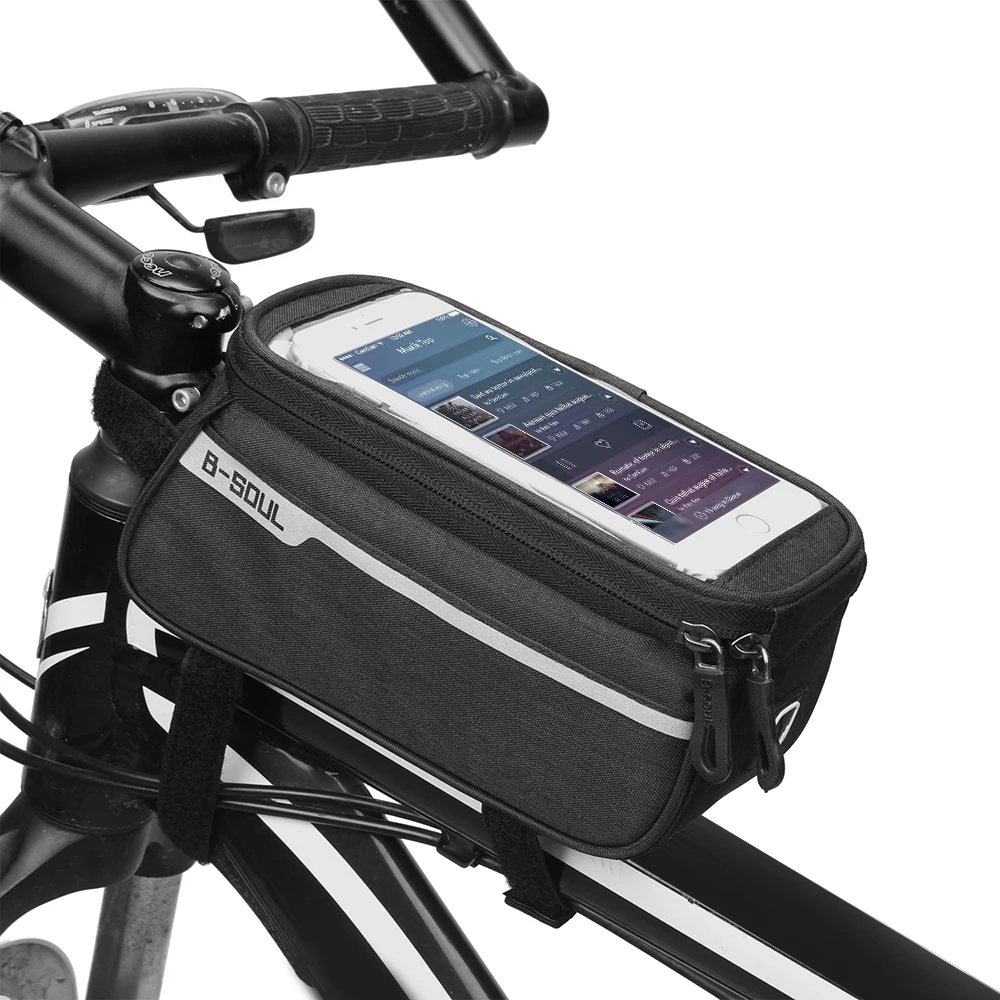 Front Tube Bicycle Bag MTB Cycling Bags Bicycle Top Tube Phone Bag for