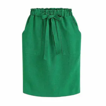 

2019 Women Lady Fashion Short Mini Skirt High Waist Bodycon Pencil Slim Solid Skirt