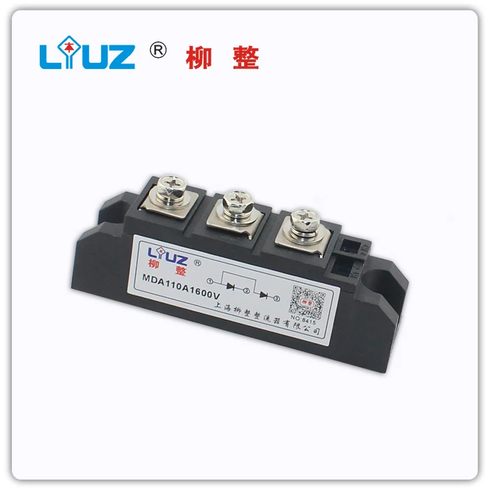 

[ZOB] RELAY MDA110A1600V rectifier module silicon controlled rectifier - --5pcs/lot