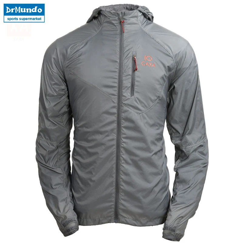 

Outdoor Running Rain Jacket camping Man Windbreaker Quick Dry Fishing Anti-UV Clothing Climbing Ultra-thin Skin Coat Sunscreen