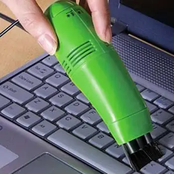 New Portable Computer Keyboard Mini USB Vacuum Cleaner for PC Laptop Desktop Notebook QJY99