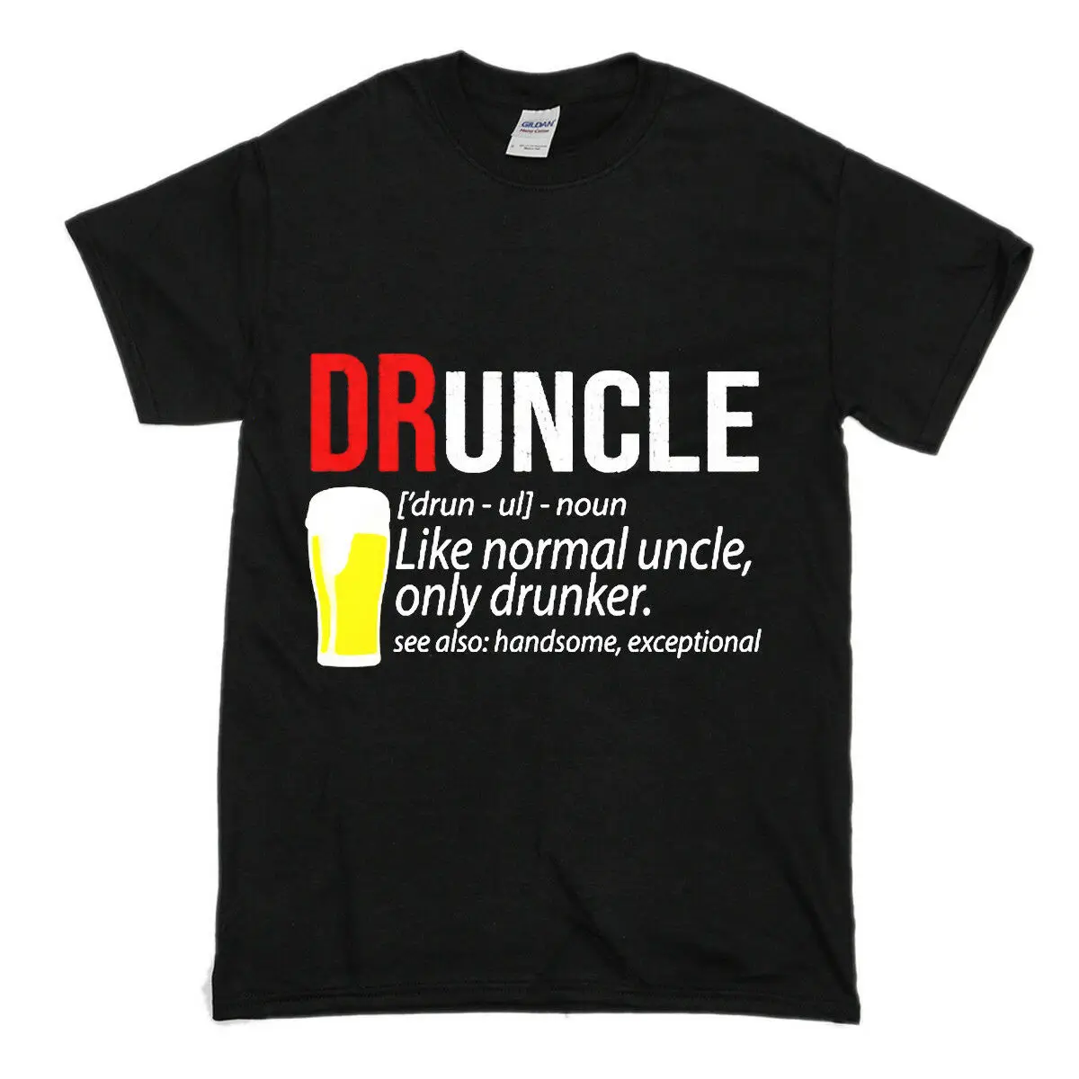 Druncle Definition забавная Мужская футболка для мужчин с забавным принтом в стиле хип