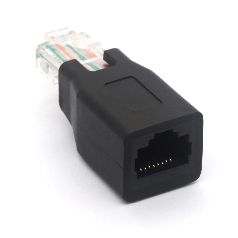 RJ45 Ethernet Adapter 8P8C FTP STP UTP Crossover Rj45 Male to Female Lan Network Extension Connector for Cat 6 5e 5