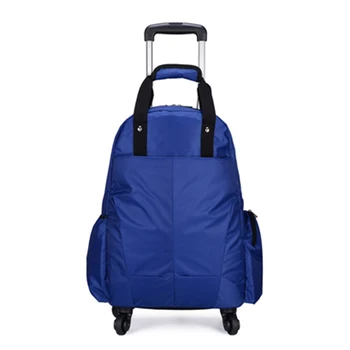 

Man Travel bags 18inch kids School backpack WomanTrolley bags On wheels luggage bag travel suitcase boarding bag laptop Handbag