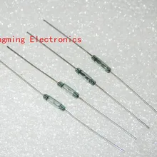 20 шт Магнитный Геркон Стекло Герметичный размер части импортируется 1,8*7 мм нормально открытый