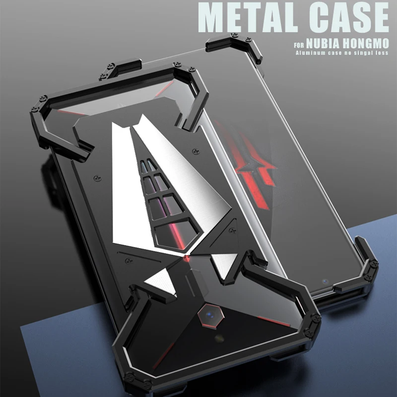 

ADKO For ZTE Nubia Red Magic Mars Game Phone Case Shockproof Metal Aluminum Armor Cover For ZTE Nubia Red Magic Case
