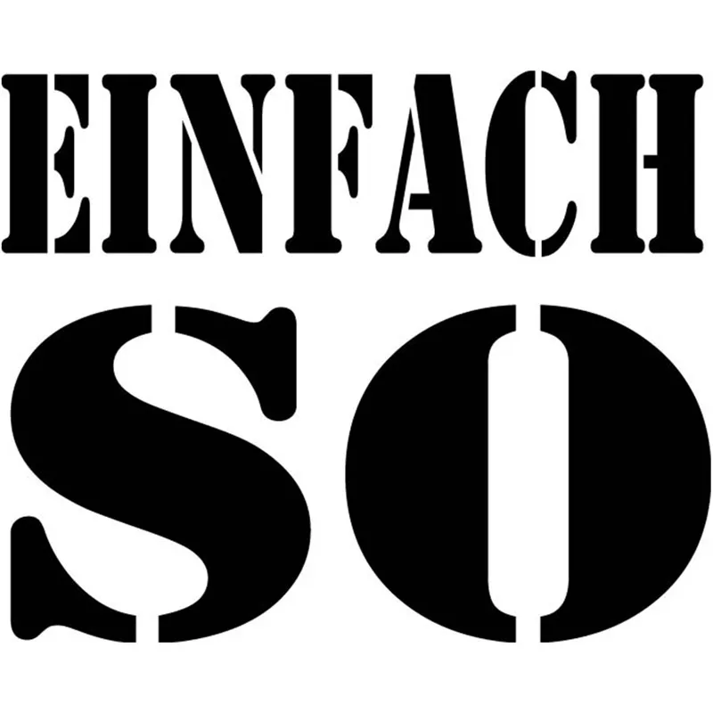 

Naifumofo German Letter Einfach So Metal Cutting Dies Scrapbooking for Card Making DIY Embossing Cuts New Craft Words Frame Dies