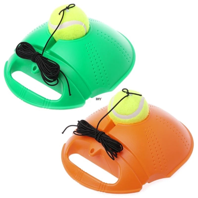 

1 Set Tennis Training Tools With Base Single Exercise Coach Rebound Self-study Ball Bounce Direct Sports Trainer Practice Hit De