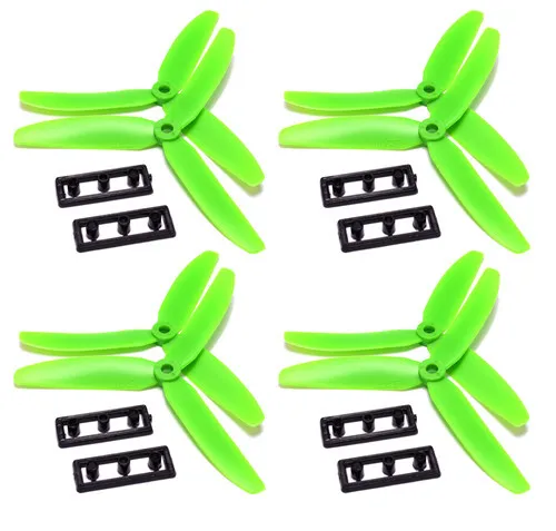 4 пары Gemfan 5030 5*3 3-Blade Prop CW CCW нейлоновый Пропеллер для RC 250 F330 Quadcopter | Игрушки и хобби