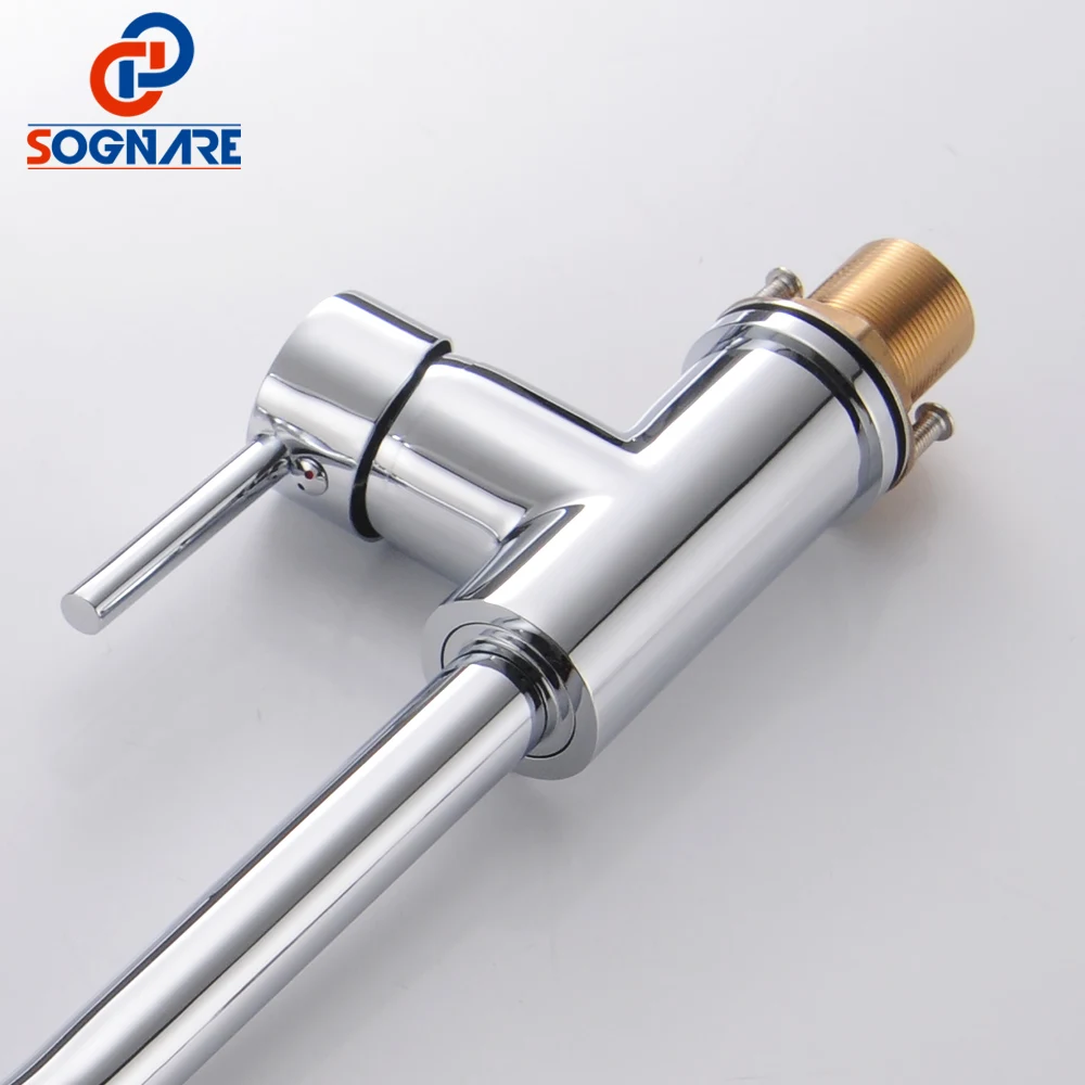  SOGNARE Filter Kitchen Faucets Brass Chrome Drinking Water Faucet for Kitchen Single Handle 360 Rot - 32911936957