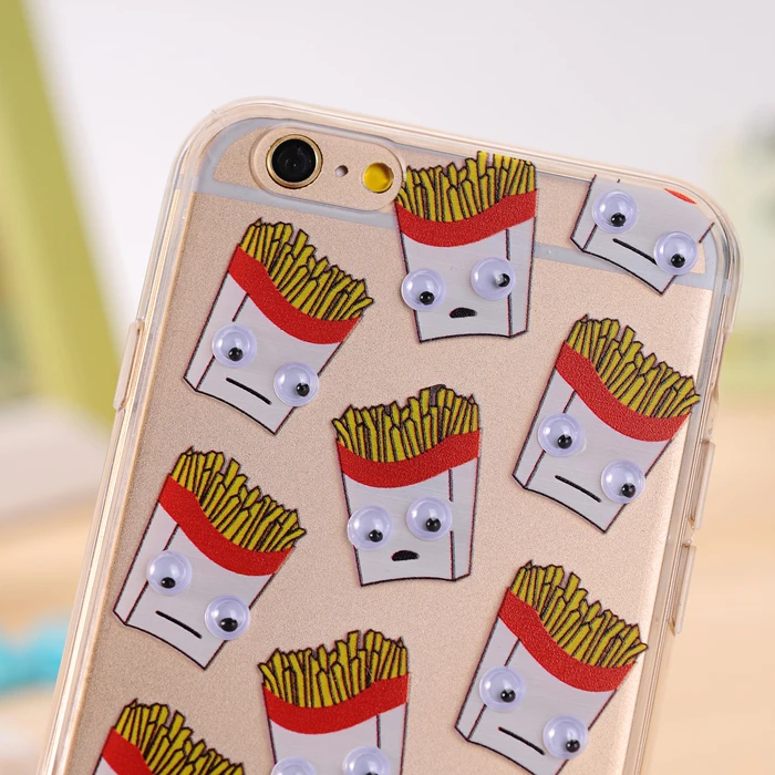 2017 3D Cartoon Animal Fruits Pattern Fundas Cover Case for iPhone 7 6 6S Plus 5 5S 5SE 4 4S TPU Silicon Soft Sleeve Shell