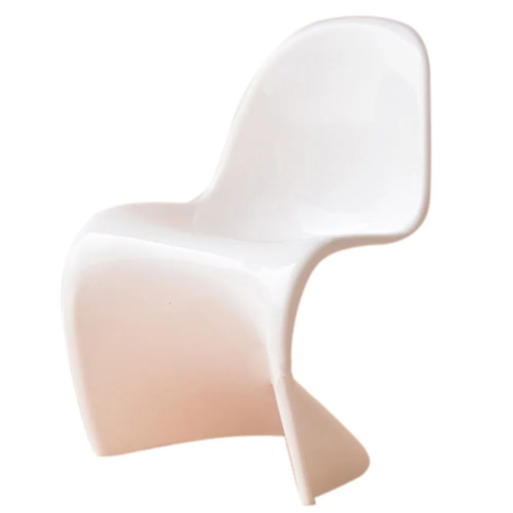Mini Tulip Armchair Chair Furniture Dolls Blythe Dollhouse Miniature 1:6 White
