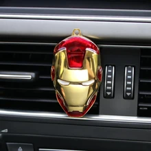 Автомобильный парфюм, Милый Железный человек, автомобильный парфюм на выходе, автомобильный Кондиционер, вентиляционный зажим, автомобильный Стайлинг, авто парфюм, освежитель воздуха