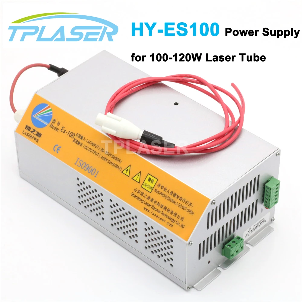 

HY-ES100 Co2 100 watt Laser Power Supply For 100w-120w Laser Lamp EFR Laser Tube