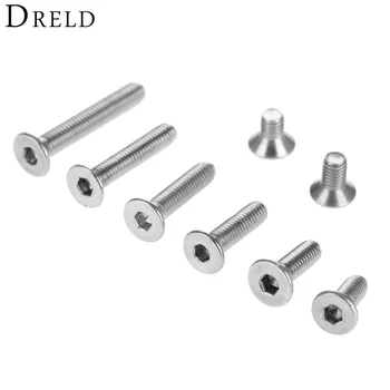 

100Pcs M3 Stainless Steel Screws Pan Hex Socket Head Cap Screw Furniture Fastener Bolt M3 * 5mm/6mm/8mm/10mm/12mm/14mm/16mm/20mm