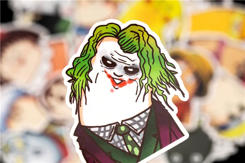 Cute Anime Sticker Funny Cartoon Figure Decal Sticker For Children DIY Luggage Laptop Motorcycle Skateboard Guitar Sticker (10)