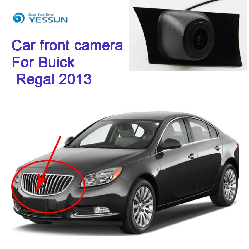 

YESSUN CCD HD Car Front View hd camera For Buick Regal 2013 car forward positve view camera wide angle night visio