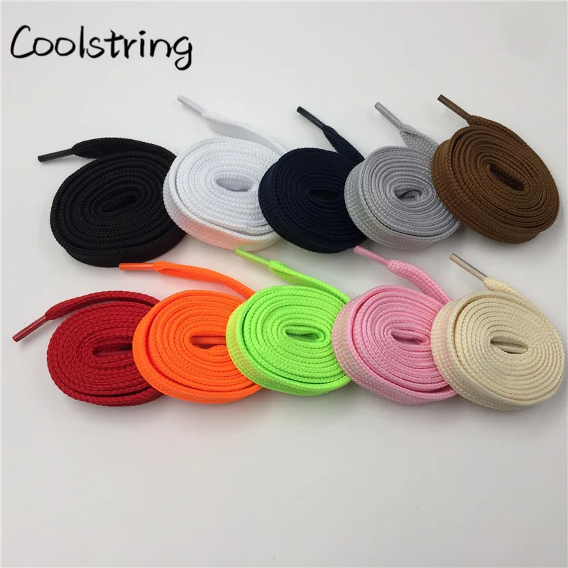 Coolstring Heavy Duty Polyester Double Layer Boot Laces Sneaker ...