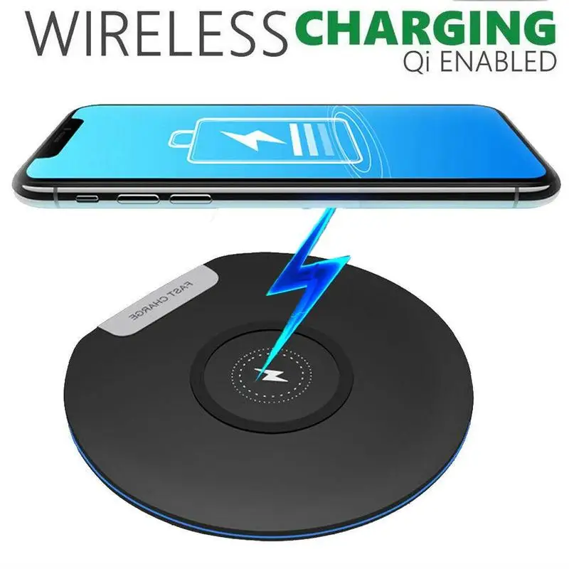 

20 Wireless Charger Fast Charging Pad For Huawei P30 Pro Mate20 Pro for Samsung S10 S9 S7 S8 for iPhone XS Max for Xiaomi Mix 2S