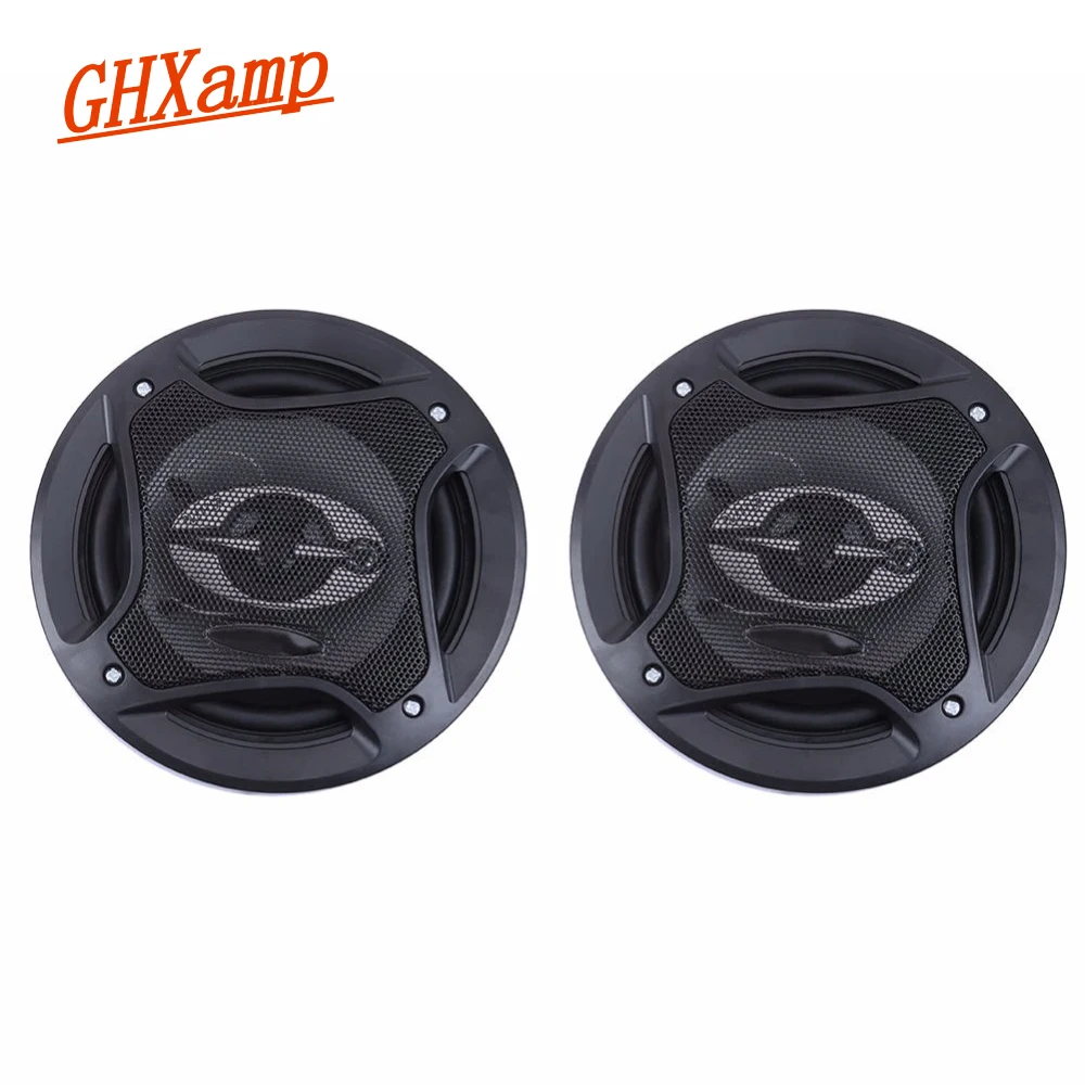 GHXAMP 6 5 дюймов Hi-Fi автомобильный коаксиальный динамик 4ohm 400 Вт полный спектр