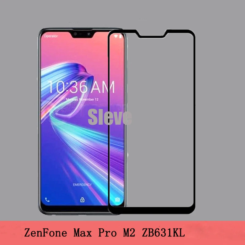 2.5D 9H Zenfone Max M2 ZB633KL ASUS_X01AD Full Tempered Glass for Asus