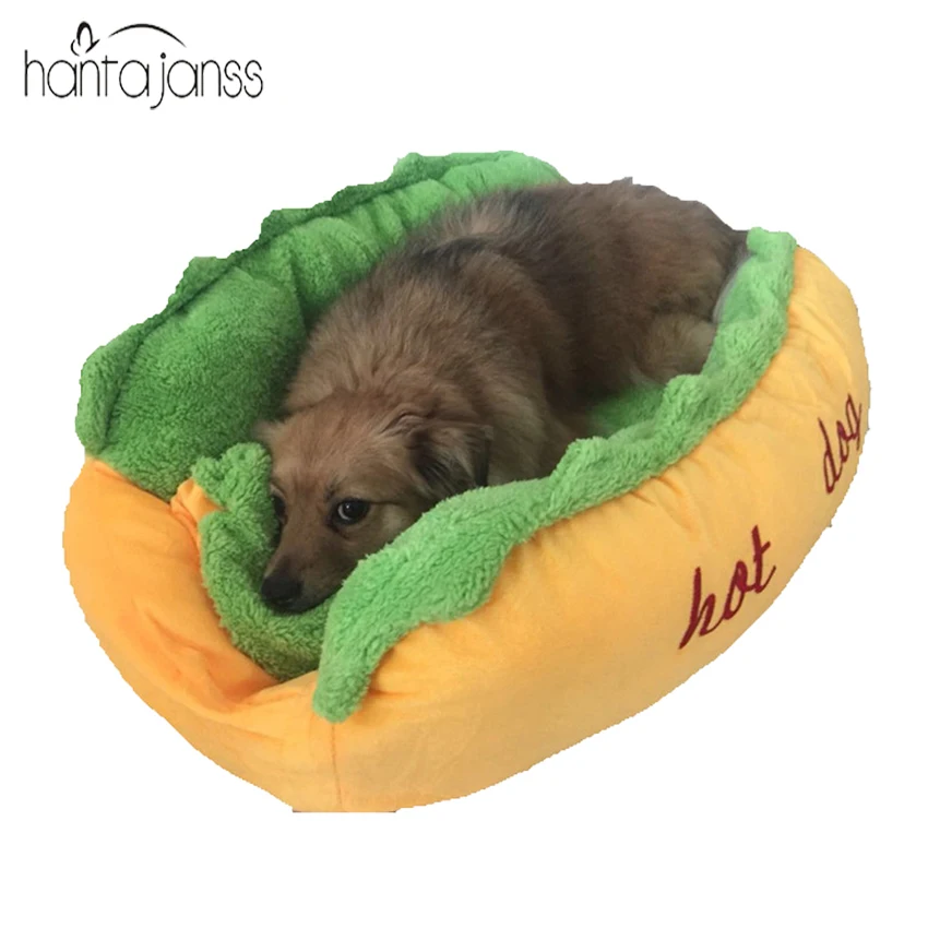 HANTAJANSS Hot Dog Bed Pet Winter Beds Fashion Sofa