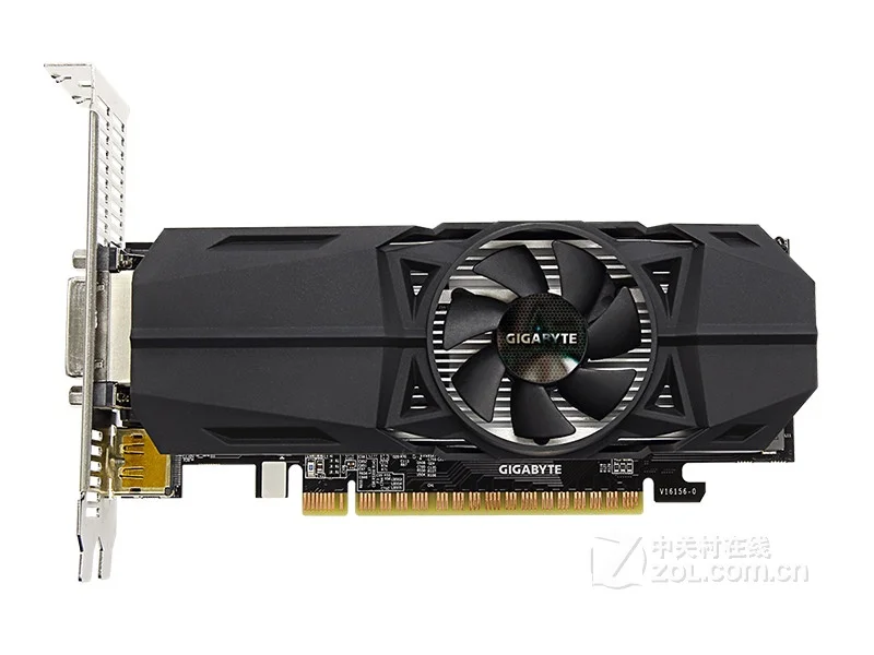 Gigabyte GTX 1050Ti OC низкий профиль 4G оригинальный Графика карты 128Bit GDDR5 видеокарта DVI HDMI