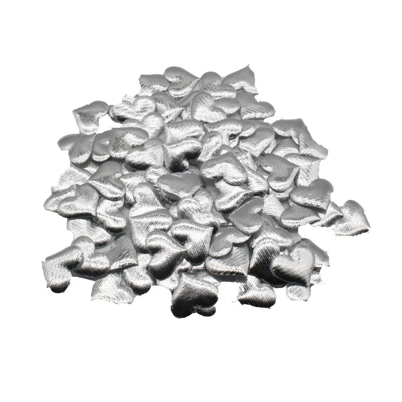 100pcs Fabric Heart DIY Wedding Party Confetti Table Decoration Birthday Party Decorative Supplies High Quality PT40 (13)