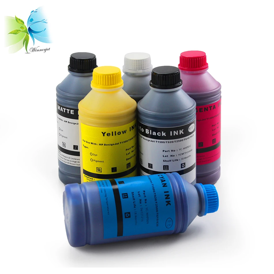 refilled ink for HP 72 water based pigmented pigment ink for HP