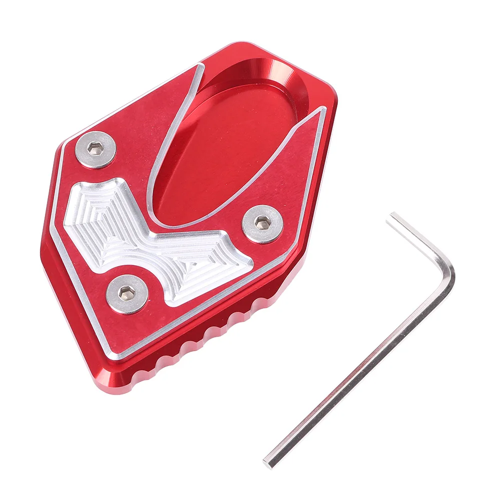 For Suzuki GSX250R GSX-R 250 Kickstand Foot Side Stand Extension Pad Enlarge Support Plate 2017-2018 CNC Motorbike Accessories