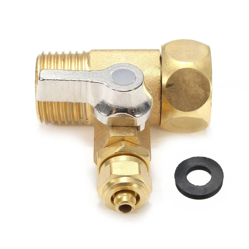 1/2'' To 1/4'' Brass Water Tap RO Feed Ball Valve Faucet Water Filter Reverse Osmosis System for Water Purifier Tap Faucet